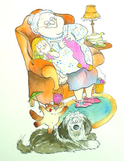 Nona (Grandma) by Maylee Christie